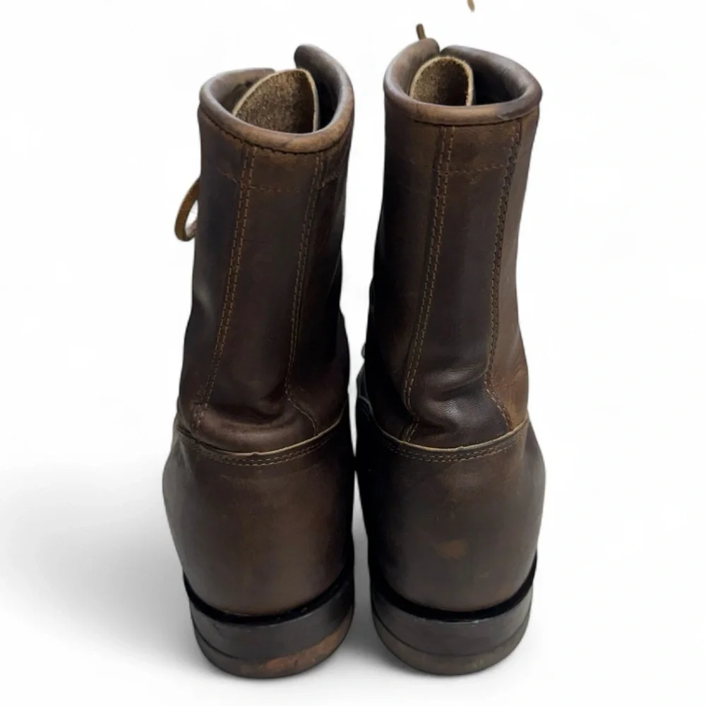 Justin Brown Leather Men's Boots Size 7.5D